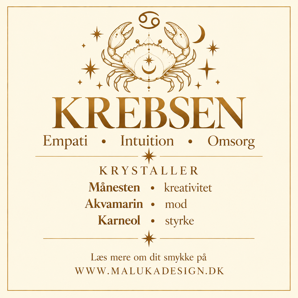 KREBSEN armbånd Chunky