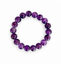Ametyst armbånd chunky